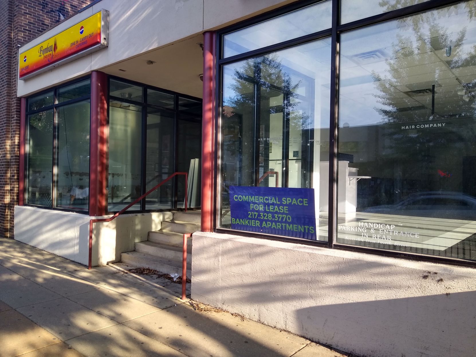 Empty shops